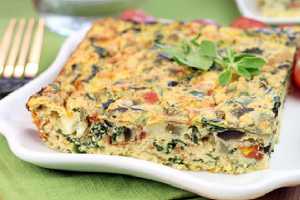 Greek Style Egg Frittata by Elite Training Facility