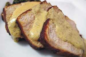 Pork Tenderloin with Mustard Sauce by Elite Training Facility