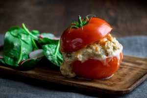 Tomato Bun Tuna Melt by Elite Training Facility