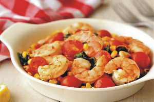 Veggies with Shrimp Mediterranean Style by Elite Training Facility