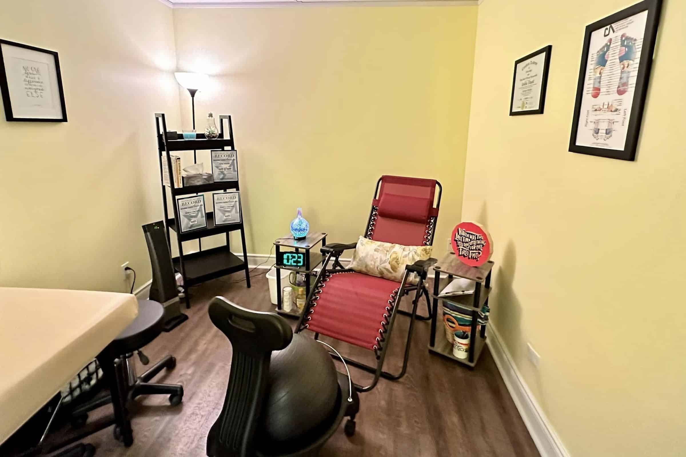 Reflexology Room - Elite Training Facility